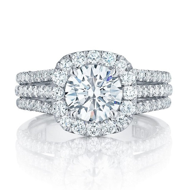 Celeste Halo Ring