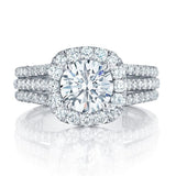Celeste Halo Ring
