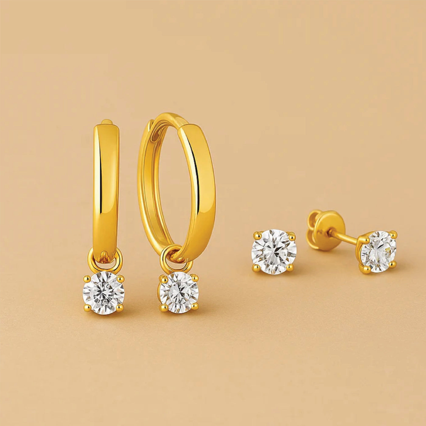 Brilliance Duo Earrings