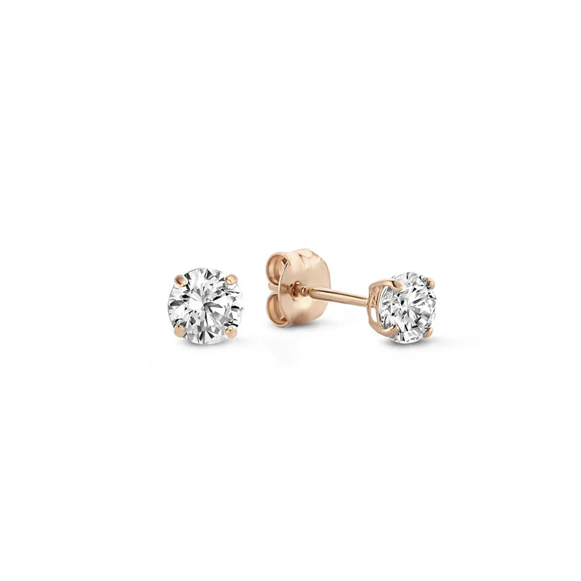 Lucent Solitaire Studs